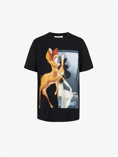 givenchy red bambi t shirt|Givenchy t shirt.